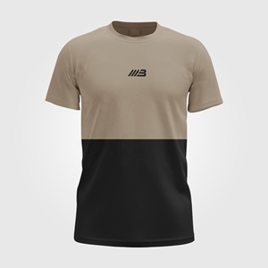 OEM personnalisé 100% polyester Gym Fitness T-Shirt séchage rapide respirant vêtements de sport décontractés solide motif avant vierge en gros - Product Image 2