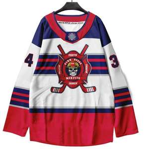 Jersey de Hockey sobre Hielo Personalizado, Uniforme Profesional de Equipo, Sorokin 30 Islanders, Mammoth 24 San Jose Sharks, Logotipo Personalizado Sublimado, Deportivo - Product Image 1