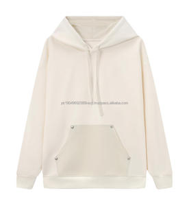 Nouvelle conception, best-seller, vente en gros, sweats à capuche personnalisés en coton mélangé 380 g/m², sweats à capuche unisexes surdimensionnés - Product Image 5