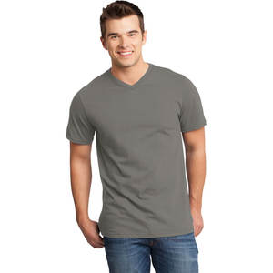 Camiseta deportiva Ropa deportiva Logotipo personalizado Verano Cuello en V Camisetas - Product Image 4