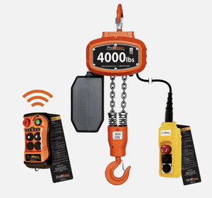 Top AUTHENTIC New Electric Chain Hoist Wire less 4000 lb 115/230V 20 ft G100 Chain UL Certified - Product Image 1