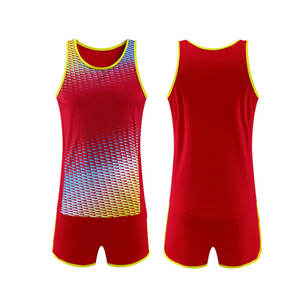 Conjuntos de camiseta sin mangas y pantalones cortos para hombre, con impresión de sublimación completa y uniformes de campo, novedad - Product Image 1