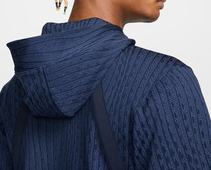 แจ็คเก็ตหนังปักลายคุณภาพสูงแบบกำหนดเอง ปกตั้ง ติดโลโก้ด้านหน้า สไตล์เลตเตอร์แมน สำหรับผู้ชาย กันน้ำ เหมาะสำหรับฤดูหนาว - Product Image 4