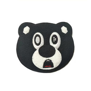 Chenille tissée personnalisée en gros sur des patchs de broderie à coudre Patchs brodés avec logo 3D en fer - Product Image 4