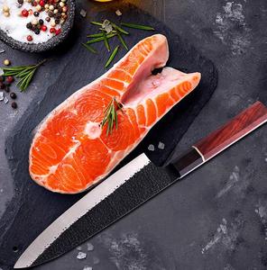 มีดทำครัวเหล็กดามัสกัสขนาด5นิ้วคมสำหรับใช้ในเชิงพาณิชย์มีด VG10สำหรับทำอาหาร - Product Image 4