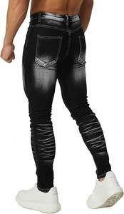 Pantalones vaqueros de servicio OEM de último diseño para hombre, pantalones vaqueros cómodos de calidad superior con diseño personalizado para hombre - Product Image 3