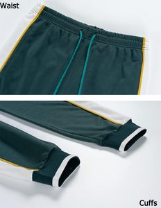 Vestes d'hiver respirantes à fermeture éclair pour hommes et ensembles de survêtements grande taille 2 pièces Survêtement et pantalon de survêtement - Product Image 4