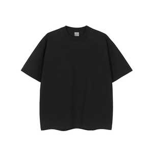 เสื้อยืดลำลองผู้ชายไซส์ใหญ่ ผ้าฝ้าย 100% คุณภาพสูง ทรงโอเวอร์ไซส์ แขนสั้น ปักลาย พิมพ์ลายสกรีน ผ้าเจอร์ซีย์ถัก - Product Image 1