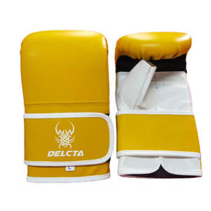ถุงมือชกมวยแบบใหม่ คุณภาพสูง สำหรับฝึกซ้อมมืออาชีพ ทำจากหนัง - Product Image 1