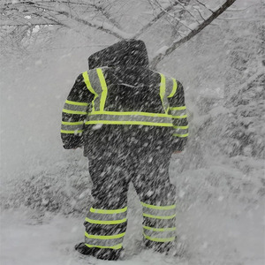 Reflective <b>Work</b> Wear Safety Jacket <b>Waterproof</b> Safety Jacket <b>Work</b> Clothing Safety Jacket For Men Made by Dress Sports - Product Image 6