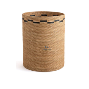 Venta caliente Cesta de caña de ratán Venta caliente Cesta de ratán Forma redonda con la mejor calidad de ratán para el almacenamiento de mercancías - Product Image 6