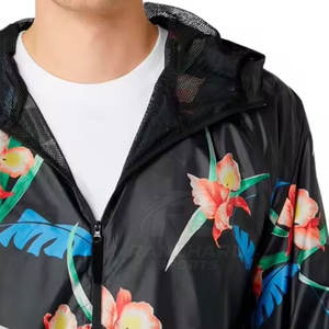 เสื้อแจ็คเก็ตกันลมสำหรับผู้ชาย เสื้อแจ็คเก็ตกันน้ำน้ำหนักเบา เสื้อแจ็คเก็ตกันลมมีฮู้ดลำลองสำหรับผู้ชาย - Product Image 6