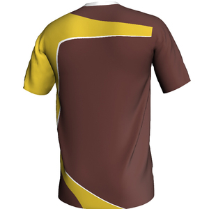Nouveaux Designs Élégants Sublimation Noir Soccer Jersey OEM Summer T-Shirt Round-Neck Players Set with High Quality - Product Image 5