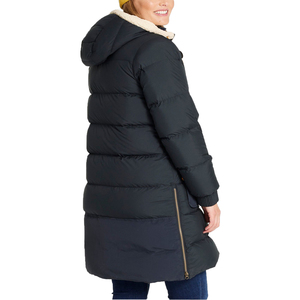 Abrigo de plumón clásico de montaña para mujer, chaqueta con forro de Sherpa, acolchado cálido para invierno, chaqueta acolchada cálida acolchada de nailon con burbujas, OEM - Product Image 5