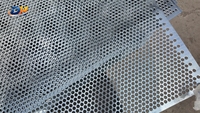 Tôle perforée en acier inoxydable 304 316L, plaque filtrante industrielle avec motif de trous ronds, épaisseur 0,5 mm-8 mm