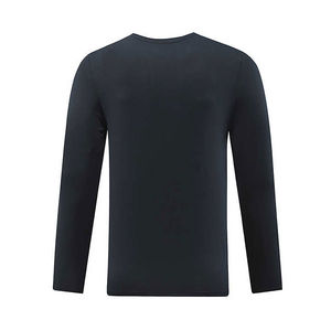 เสื้อยืดแขนยาวผู้ชายผ้าฝ้าย 100% ระบายอากาศได้ดี น้ำหนักเบา แห้งเร็ว คุณภาพสูง ทรงปกติ รับผลิตตามสั่งขายส่ง - Product Image 4