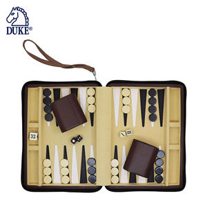 Portable Zipper Bag with Carrying Strap for Board Games for Backgammon - Product Image 2