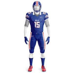 Vente en gros Uniforme de football américain personnalisé Pantalon en jersey sublimé Vêtements d'équipe de haute qualité Jeunes adultes - Product Image 5