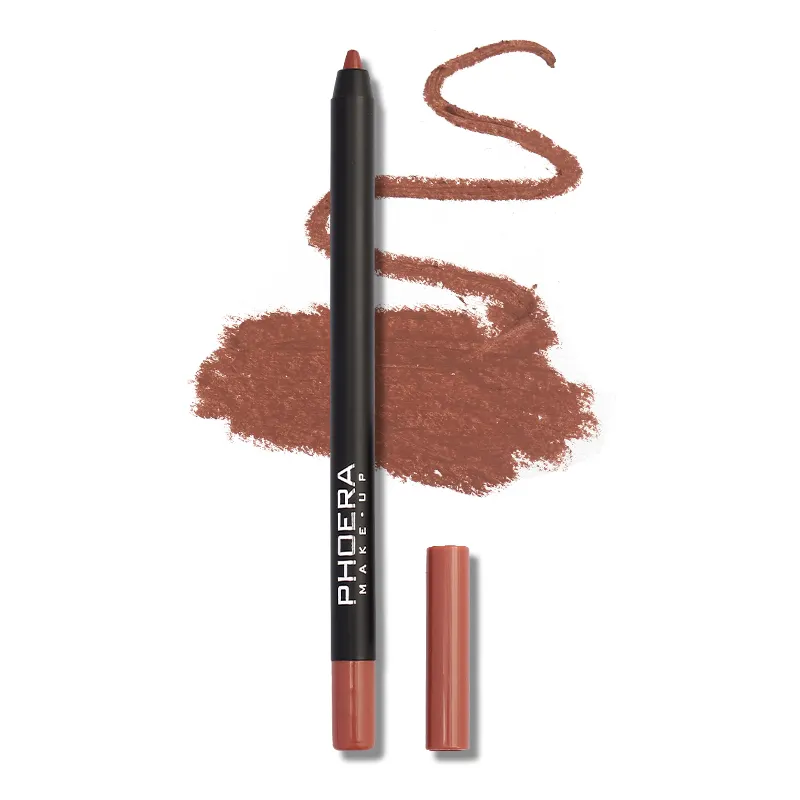 Phoera 12 Kleuren Matte Lipliner Waterbestendig Lip Liner Potlood