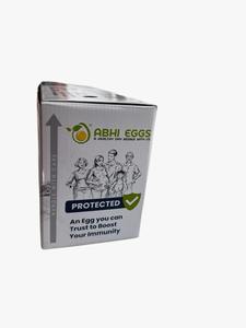 Boîte à œufs en carton ondulé imprimé de qualité supérieure pour l'emballage commercial des œufs, disponible au prix d'usine - Product Image 4