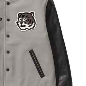 Chaquetas Varsity Casuales para Hombre con Cuello Alto, Chaqueta de Béisbol Masculina de Primera Calidad Disponible en Diferentes Colores - Product Image 5