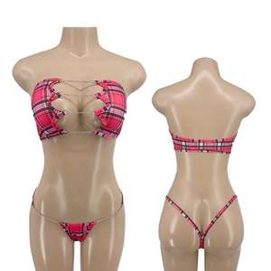 Traje de Gimnasia sin Mangas Personalizado para Mujer, Ropa Deportiva Elástica Sublimada para Gimnasia y Ballet, Hecho de Spandex y Poliéster - Product Image 3