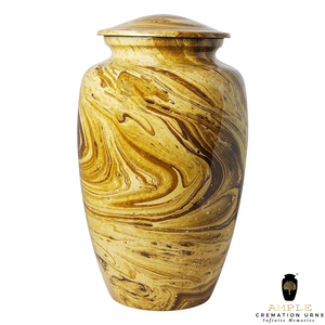 Urnas de cremación de metal Urnas conmemorativas de aluminio Premium Recuerdo Opciones grabables a prueba de fugas - Product Image 5