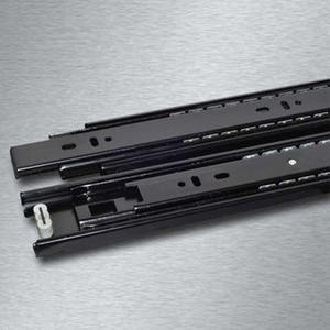 Glissière de tiroir à extension complète à dégagement rapide RAM INDUSTRIE NE48 finition noire 45 kg pour cuisine, salle à manger, chambre, salon - Product Image 4