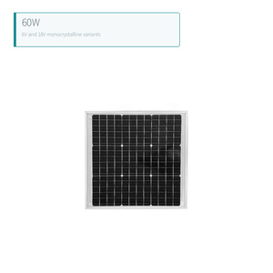 Panel Solar Monocristalino de 60W con Variantes de 6V y 18V - Product Image 2