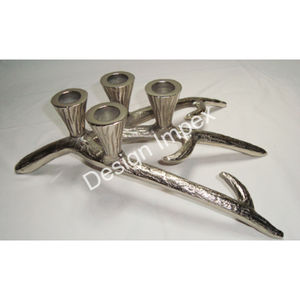 Portavelas de diseño de asta, candelabro de exhibición de mesa, soporte de vela de mesa de estilo Vintage para decoración de Navidad de fiesta - Product Image 2