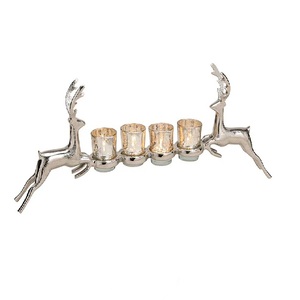 Fabricant de confiance, figurine décorative ange gardien priant dans un cercle en bois de manguier, 19x20x5cm, bois de manguier massif brun - Product Image 3