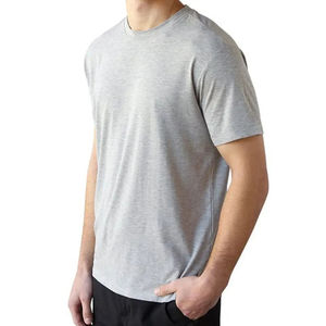 Camiseta de Verano 2026 para Hombre, Camiseta Tejida con Estampado Informal, Antiarrugas, 100% Algodón - Product Image 5