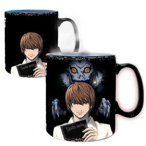 Taza Termoactiva de Death Note con Diseño de Kira y L para Regalos - Product Image 1