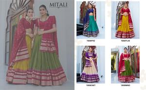 Elegant Chanderi Silk Lehenga Choli pour femmes Fournisseur de gros en vrac FashionHarbour - Product Image 2