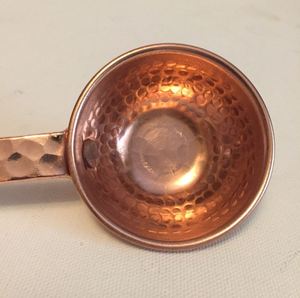 ช้อนตวงทองแดงแบบค้อนใหม่สำหรับทำอาหารและอบสำหรับใช้ในครัวที่บ้านมีขนาดแตกต่างกันถ้วยตวงและช้อน - Product Image 2