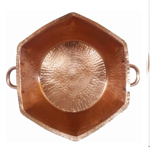 ชามนวดทองแดงทำด้วยมือสำหรับการรักษาอายุรเวทและบำบัดดีท็อกซ์นวดเท้าชามทองแดงสำหรับการรักษาเครื่องสำอาง - Product Image 3