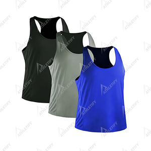 เสื้อกล้ามผู้ชายไซส์ใหญ่ ผ้าระบายอากาศและยืดหยุ่นเพื่อความสบายสูงสุด เหมาะสำหรับไลฟ์สไตล์แอคทีฟ วันที่อากาศร้อน และการออกกำลังกายที่ยิม - Product Image 3