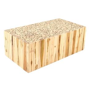 Mesa de centro de madera de diseño Simple para utensilios de cocina, oficina, hogar, restaurante, sala de estar, decoración de jardín, hecho en la india, 2023 - Product Image 6