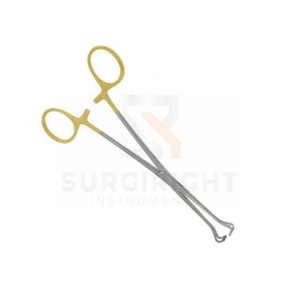 คีมผ่าตัดเนื้อเยื่อ allis ขนาด6 "นิ้ว15ซม. การจับลำไส้แบบแมนนวลโดย5ซี่ทำจากเครื่องมือสำหรับการวัดน้ำหนัก - Product Image 5