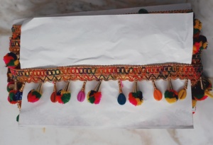 Fashion Forward Lace Trims with <b>Beads</b> and Stones for Festive <b>Garments</b> Available in Bulk for Global B2B Buyers - Product Image 2