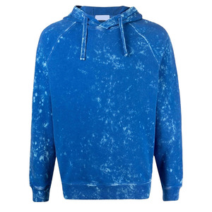Sweat à capuche 100% coton à enfiler délavé à l'acide disponible en différentes couleurs et tailles, sweat à capuche surdimensionné délavé à l'acide pour hommes - Product Image 1