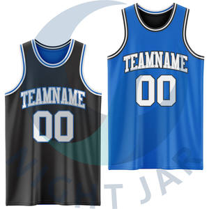 Meilleure qualité réversible personnalisé grande taille basket-ball uniforme ensemble conception respirante OEM fournisseur pour la vente en gros vêtements de basket-ball - Product Image 1