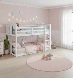 Camas Literas Dobles de Madera Multifuncionales con Escaleras para Dormitorio Infantil - Product Image 6