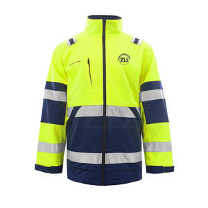 Dernier design, faible MOQ, couleur unie, matériau léger et durable, sécurité, haute visibilité, réfléchissant, ANSI Classe 1, étanche, logo LED clignotant - Product Image 1