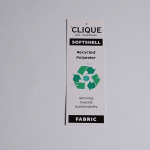 Étiquettes volantes personnalisées de haute qualité en papier écologique durable étiquette volante de vêtement pour fabricant de vêtements en gros - Product Image 3