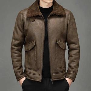 เสื้อแจ็กเก็ตผู้ชายเสื้อแจ็กเก็ตสำหรับผู้ชายเสื้อแจ็คเก็ตหนังสินค้ามาใหม่แบบพรีเมียม - Product Image 5