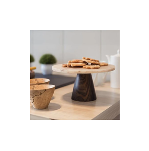 Support à gâteau en marbre en bois Antique pour la décoration de mariage et la décoration intérieure du design attrayant Offre Spéciale - Product Image 4
