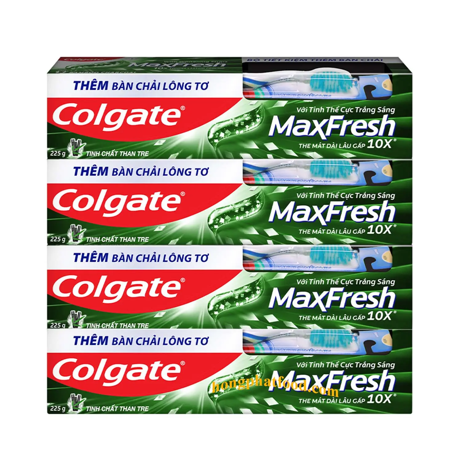Chất Lượng Tuyệt Vời Colgatee Maxfresh Than Tre Tinh Chất 225gx36 Ống Mát X10 Lần Cho Độ Nhạy Răng Khoang Răng