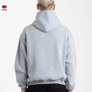 Pull à capuche zippé, coupe ample, coupe ajustée, décontracté, tendance moderne, actif, quotidien, toute la journée - Product Image 4