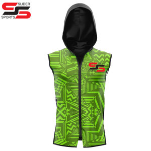 Échantillons gratuits de veste à capuche sans manches hommes et femmes tailles jeunes et adultes - Product Image 4